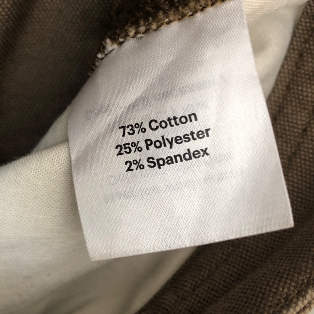 Men's REI Double Knee Canvas Work Pants in Brown - Sturdy Utility Style - Picture 12 of 12